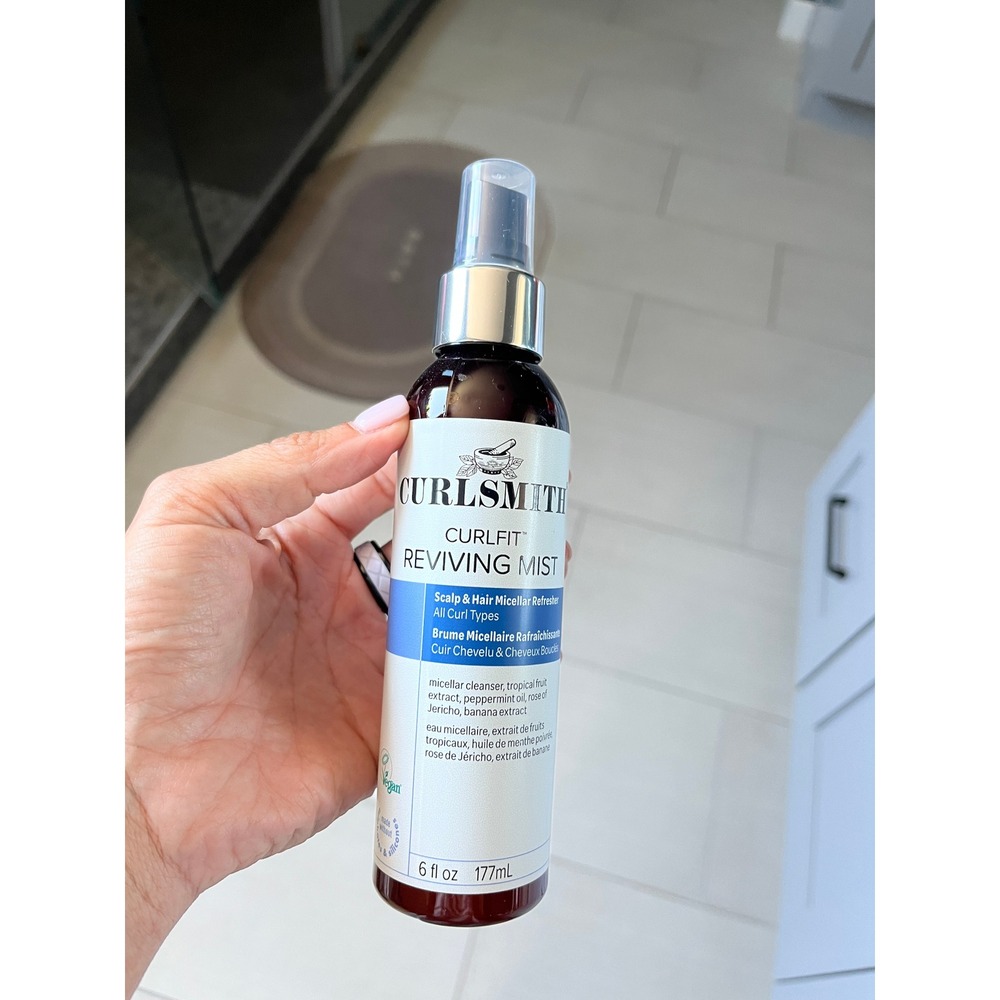Curlsmith Curlfit Reviving Mist Scalp Hair Micellar Refresher 6 fl oz 177ml NEW